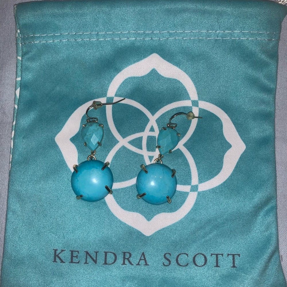 Kendra Scott Blue Earrings